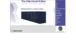 Desktop Screenshot of handel-edition.com